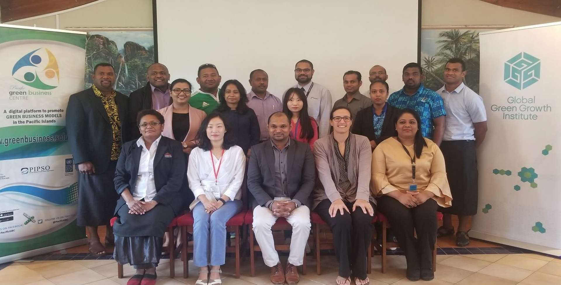 Participants of the National Project Workshop held in Fiji.